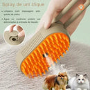 Escova A Vapor 3 em 1 para Gato - Limpeza Sofisticada