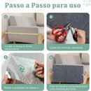 Arranhador Adesivo para Gatos 30x60cm com Carpete de Alta Fixação