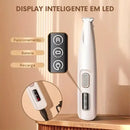 Máquina de Corte Elétrica Pet Silenciosa USB, Precisão Pata e Rosto