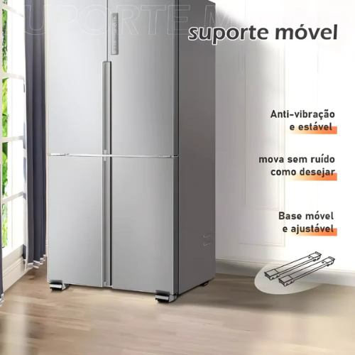 Suporte Para Pesos Com Rodinhas Ajustáveis