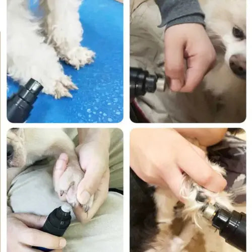 Lixador de Unha Pet Elétrico Recarregável