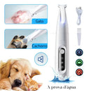 Máquina de Corte Elétrica Pet Silenciosa USB, Precisão Pata e Rosto