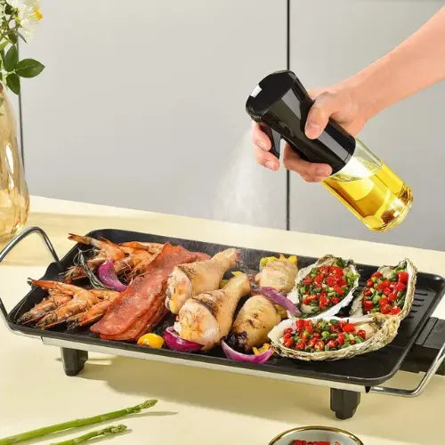 Spray de óleo de cozinha - menos calorias, mais praticidade e sabor