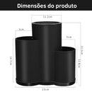 Porta Utensílios e Facas de Cozinha Multifuncional