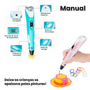 Caneta 3D Impressora Infantil