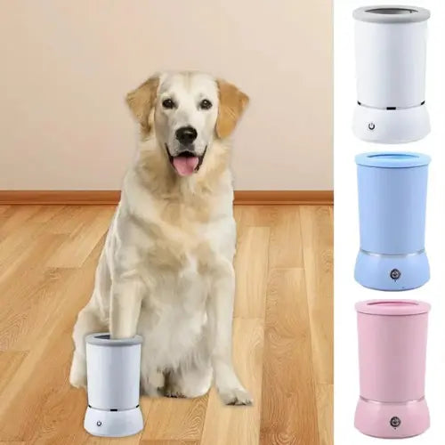 Lavadora automática de patas para cães e gatos - Limpeza Rápida, Sem Bagunça | A Solução contra Patas Sujas