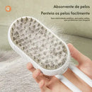 Escova A Vapor 3 em 1 para Gato - Limpeza Sofisticada