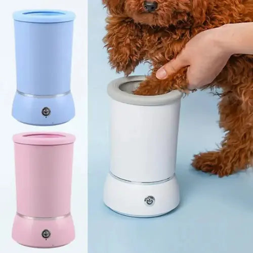 Lavadora automática de patas para cães e gatos - Limpeza Rápida, Sem Bagunça | A Solução contra Patas Sujas