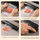 Seladora a Vácuo Portátil | Conservação de Alimentos com Praticidade e Economia