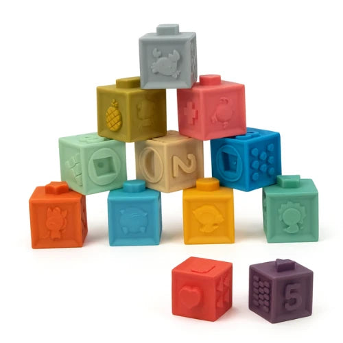 Blocos De Construção 3D Macios Para Bebês
