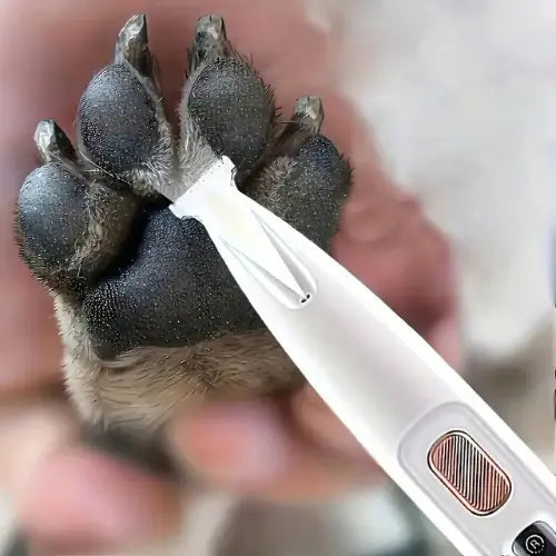 Máquina de Corte Elétrica Pet Silenciosa USB, Precisão Pata e Rosto