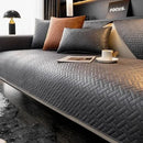 Capa de Sofá Moderno à Prova de Água Antiderrapante Preto