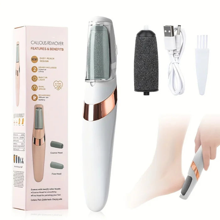 Lixador e Removedor De Calos Recarregável