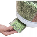 Dispensador Giratório 360° para Arroz e Grãos