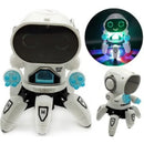 Robô Aranha Dancante brinquedo musical com som e luz