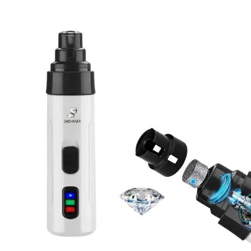 Lixador de Unha Pet Elétrico Recarregável