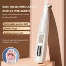 Máquina de Corte Elétrica Pet Silenciosa USB, Precisão Pata e Rosto