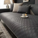 Capa de Sofá Moderno à Prova de Água Antiderrapante Preto