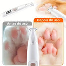 Máquina de Corte Elétrica Pet Silenciosa USB, Precisão Pata e Rosto