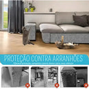 Arranhador Adesivo para Gatos 30x60cm com Carpete de Alta Fixação