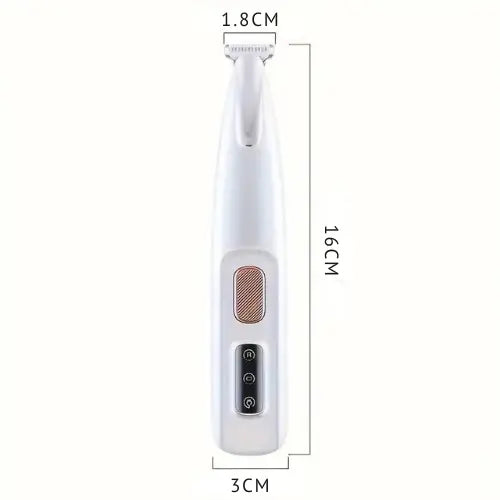 Máquina de Corte Elétrica Pet Silenciosa USB, Precisão Pata e Rosto
