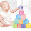 Blocos De Construção 3D Macios Para Bebês