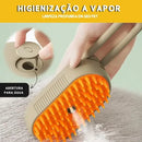 Escova A Vapor 3 em 1 para Gato - Limpeza Sofisticada