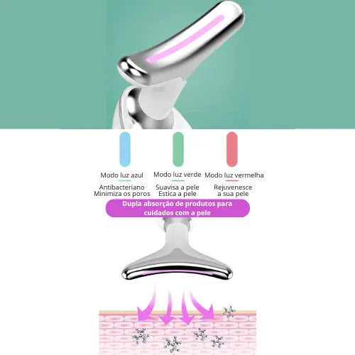 Rejuvenecedor do Pescoço e Rosto Lifting Skin Pro
