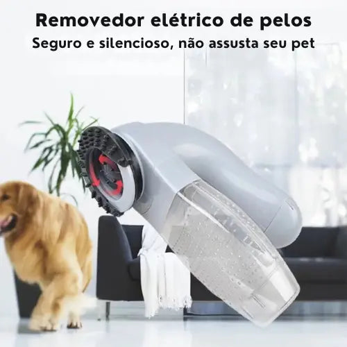 Aspirador de Pelos Pet - Tire os pelos velhos do seu Pet
