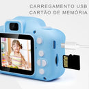 Mini câmera infantil recarregável e leve GRÁTIS Cartão SSD de 16GB