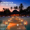 Luminária Solar de Chama para Jardim Led com Painel Solar