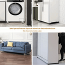 Suporte Para Pesos Com Rodinhas Ajustáveis