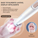 Máquina de Corte Elétrica Pet Silenciosa USB, Precisão Pata e Rosto