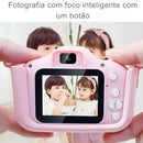 Mini câmera infantil recarregável e leve GRÁTIS Cartão SSD de 16GB