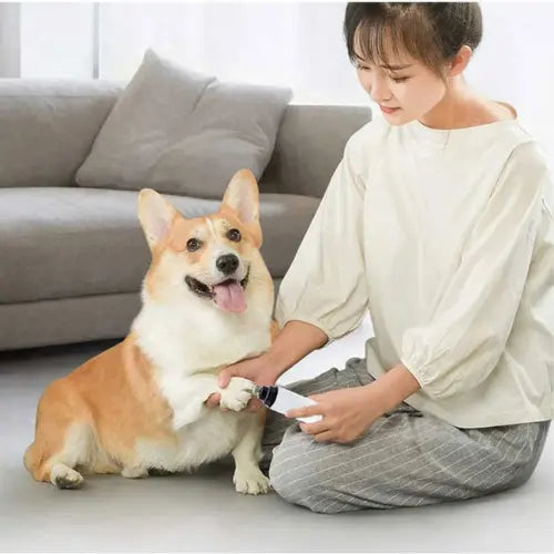 Lixador de Unha Pet Elétrico Recarregável