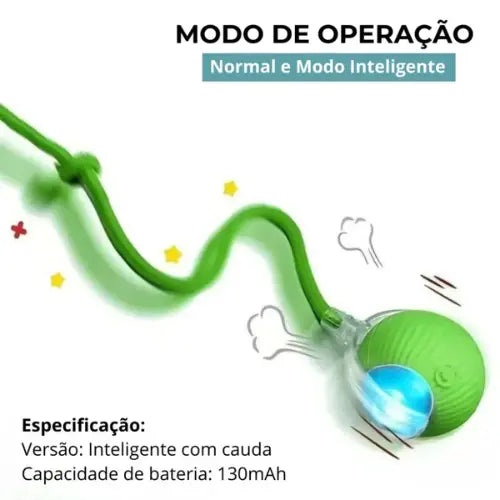 Bola Inteligente com Sensor para Gato