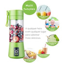 Mini Liquidificador Portátil USB com 6 Lâminas
