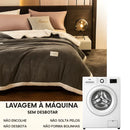 Cobertor Dupla Camada em Lã premium